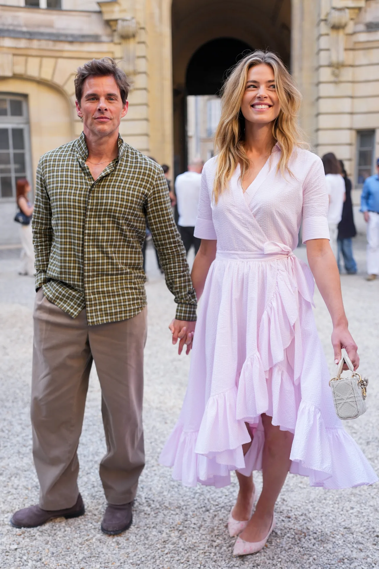 James Marsden and Frederique Brons' fits complement each other