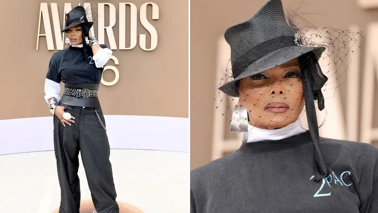 Janet Jackson celebrates Tupac Shakur's legacy with tribute outfit at BET Awards 2026