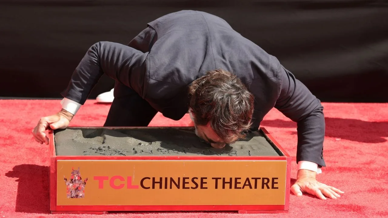Javier Bardem makes History as first Spanish actor to leave noseprint at TCL Chinese Theatre