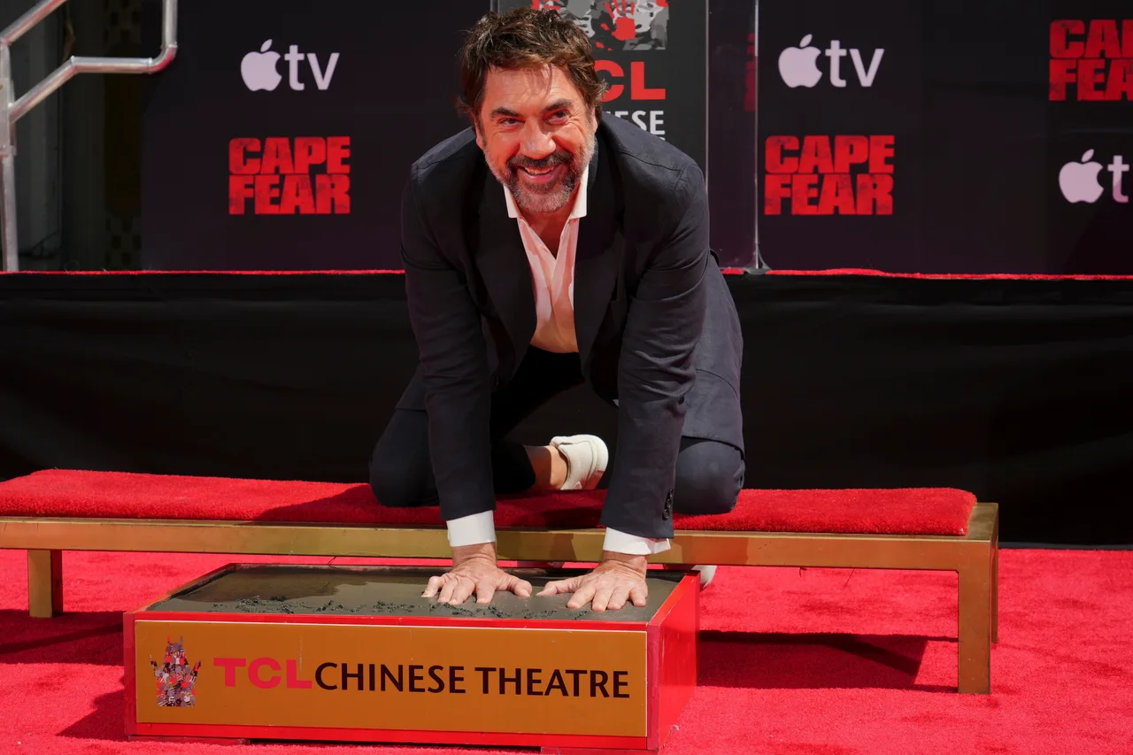 Javier Bardem’s handprint moment steals the spotlight