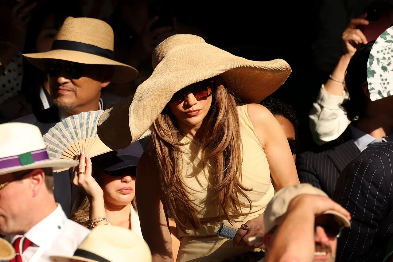 Jennifer Lopez enjoys thrilling Wimbledon men's final from the Royal Box