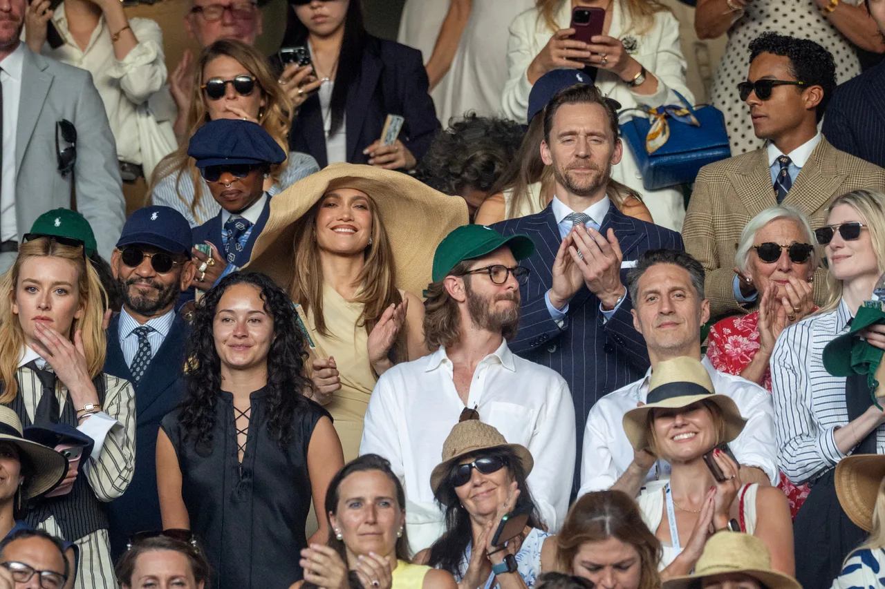 Jennifer Lopez and Tom Hiddleston joined Andrew Garfield and other stars