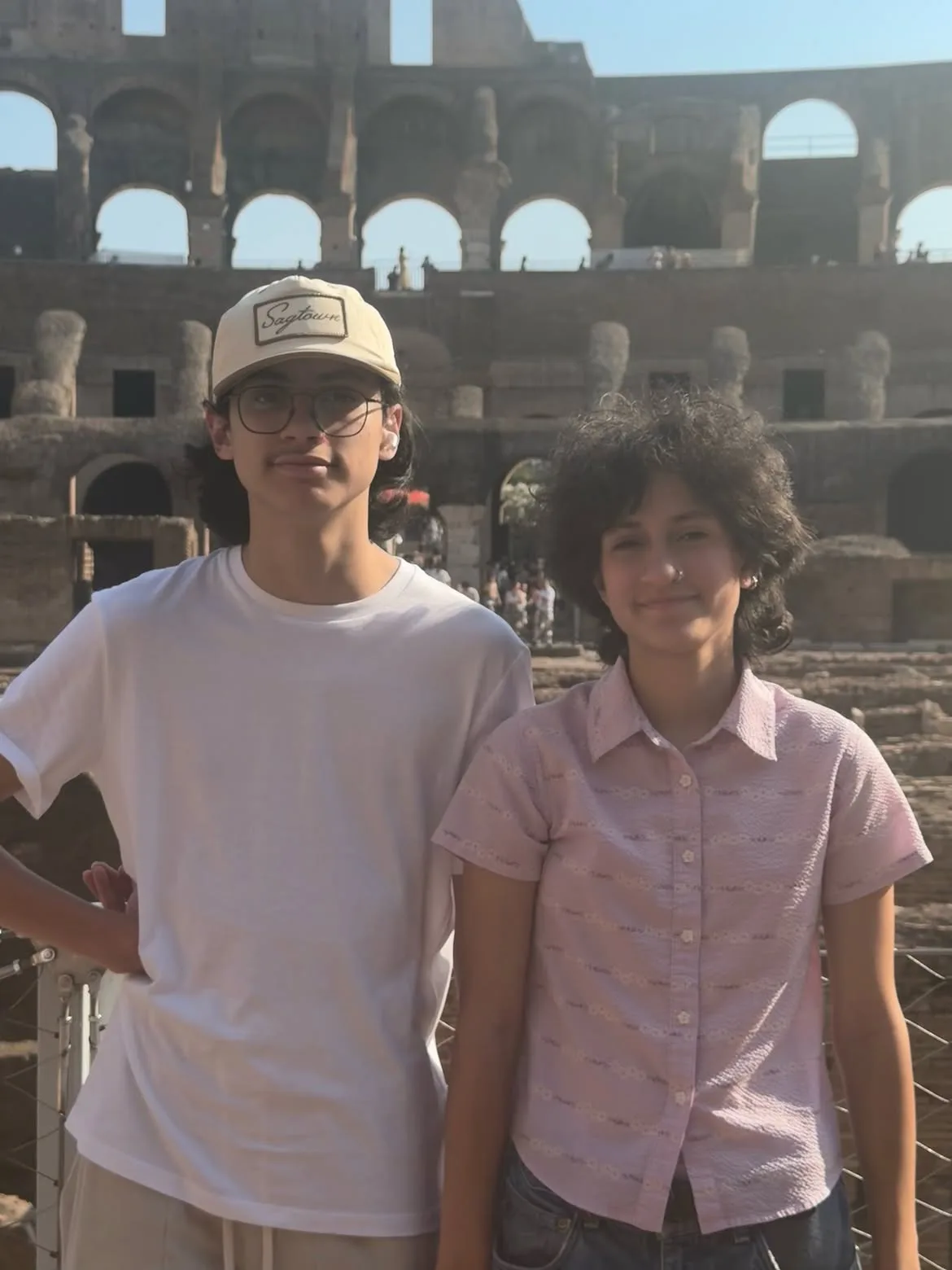 JLo's children enjoy day out at Rome's iconic Colosseum