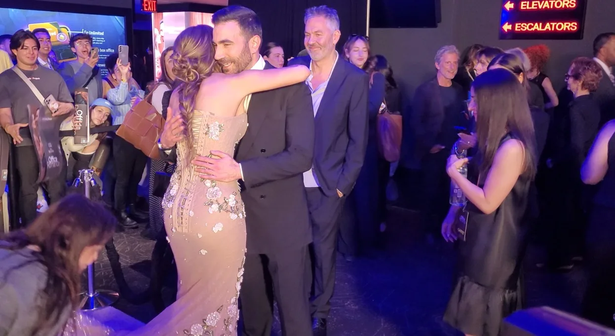 Jennifer Lopez and Brett Goldstein's hug comes hours after she denied dating him