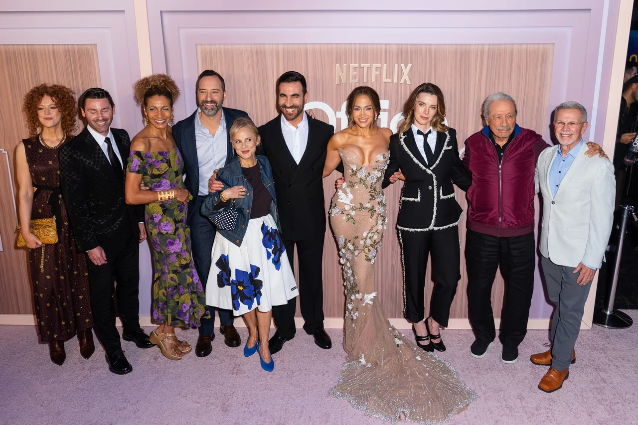 Jennifer Lopez and Brett Goldstein were joined by their co-stars