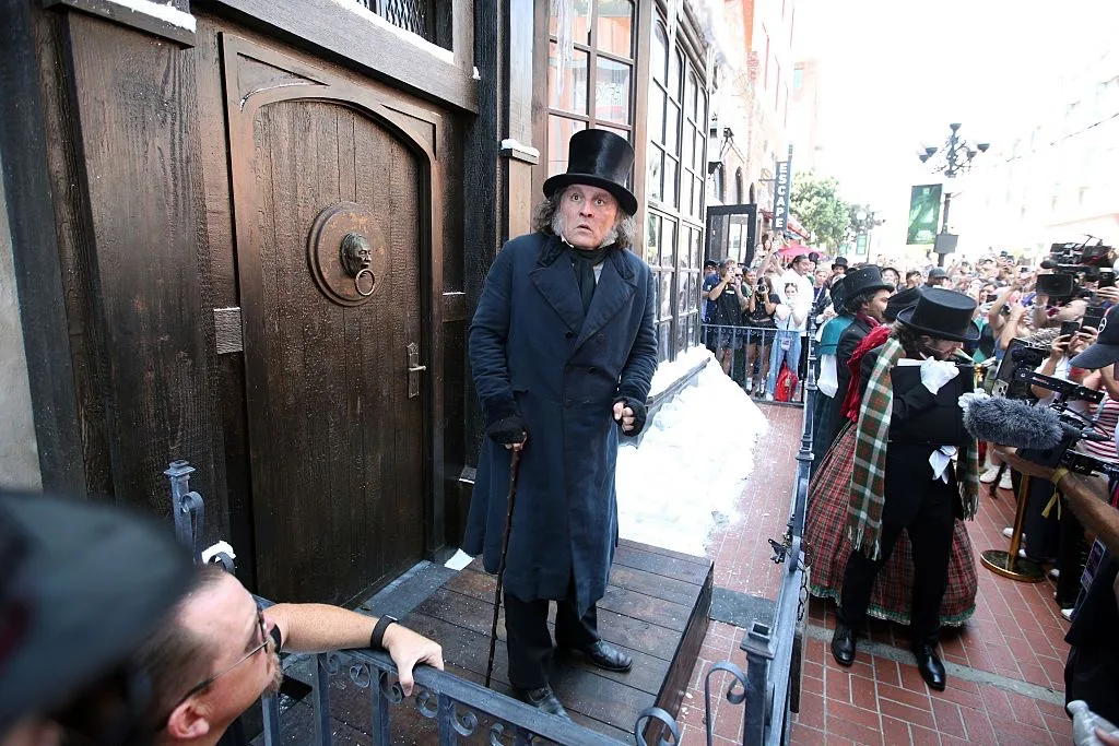 The first glimpse of new Scrooge