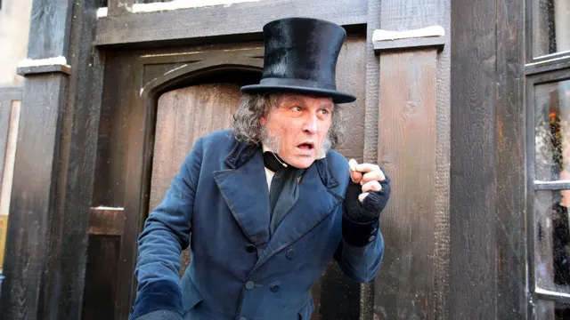 Johnny Depp is unrecognizable as Ebenezer Scrooge in photos from surprise Comic-Con appearance