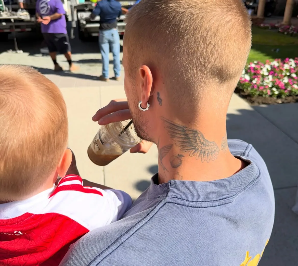 Justin Bieber documents his bond with son Jack