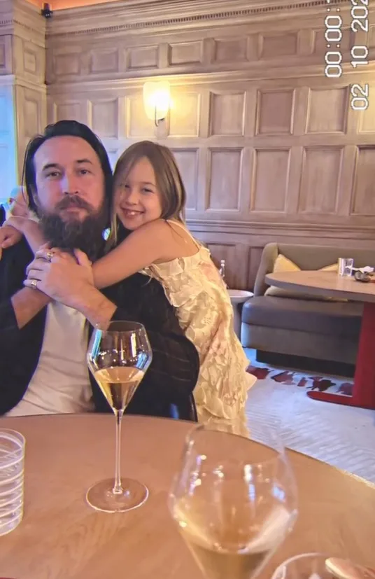 Rani Rose shares sweet embrace with dad Danny Fujikawa