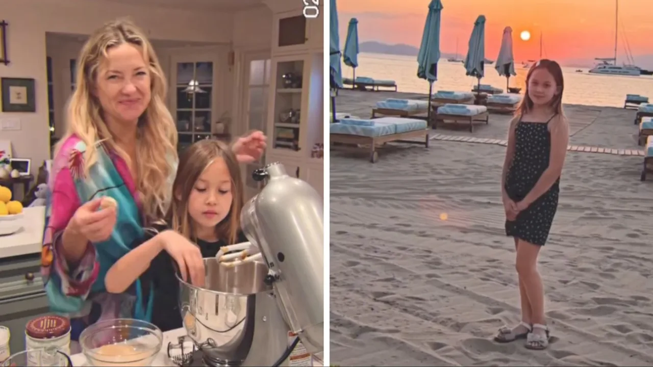 Kate Hudson shares rare and never-before-seen photos of daughter Rani Rose for her 8th birthday
