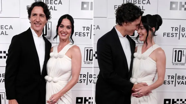 Katy Perry and Justin Trudeau make first-ever red carpet appearance as a couple at Tribeca Film Festival