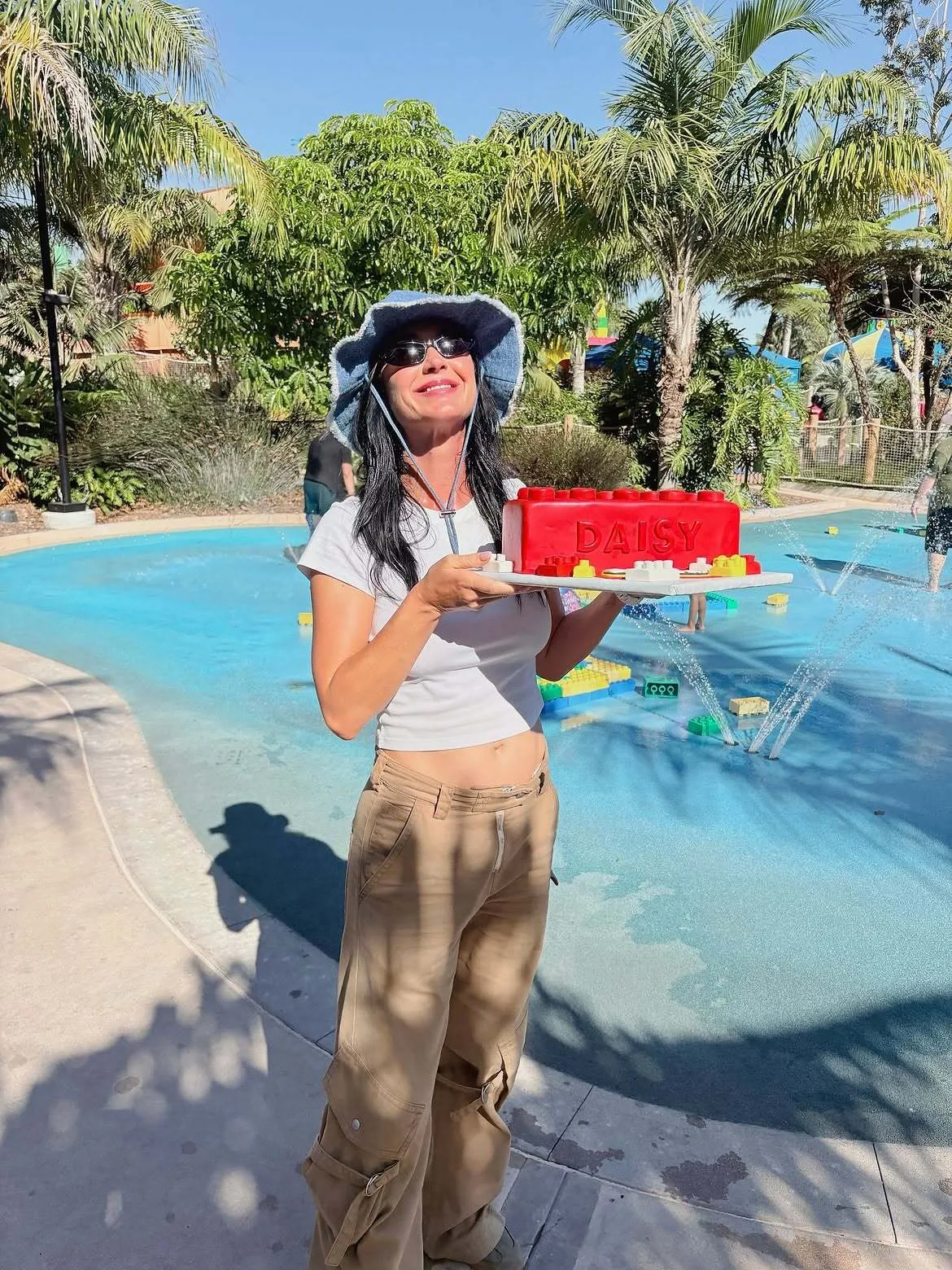 Katy Perry celebrates daughter's birthday in Legoland