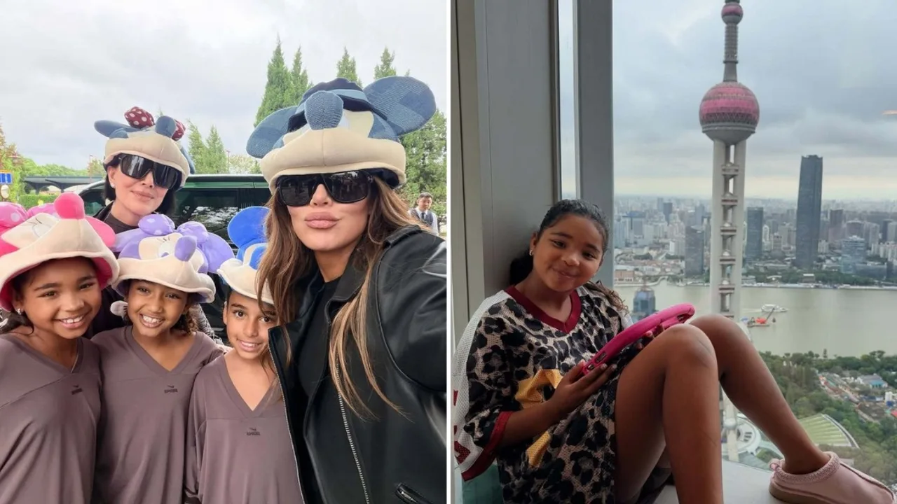 Khloe Kardashian shares rare photo of daughter True as she enjoys family time in Shanghai