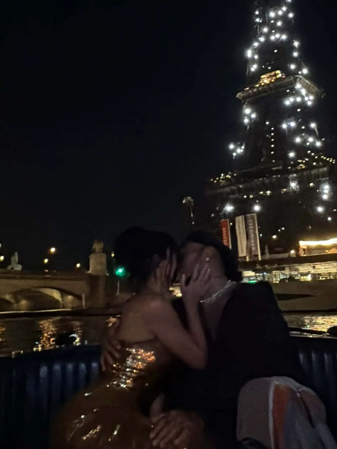 Kim Kardashian and Lewis Hamilton pack on the PDA in Paris