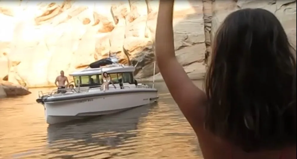 Penelope Disick waves at her mother
