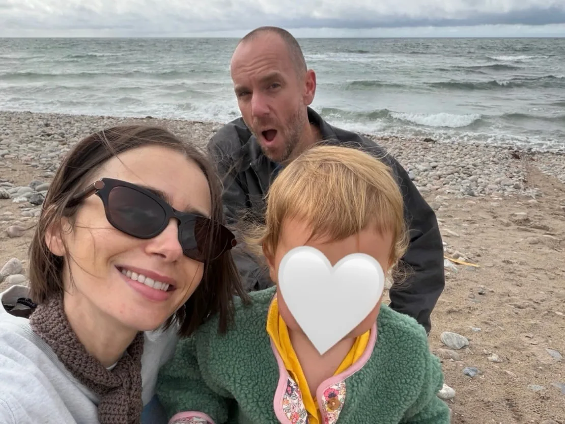 Lily Collins shares rare vacation photos with husband Charlie McDowell and daughter Tove