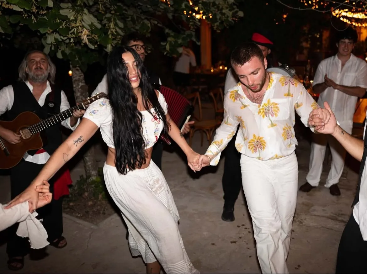 Madonna’s older children Lourdes Leon and Rocco Ritchie soak in the birthday fun