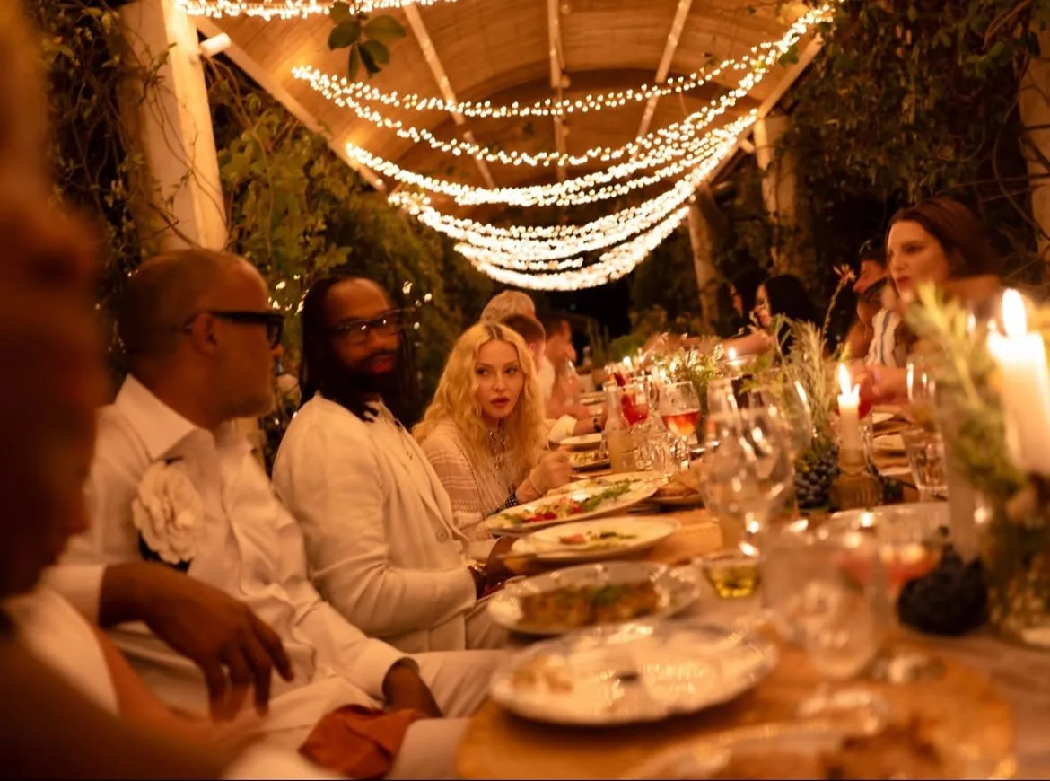 Madonna enjoys hearty birthday dinner with Akeem Morris