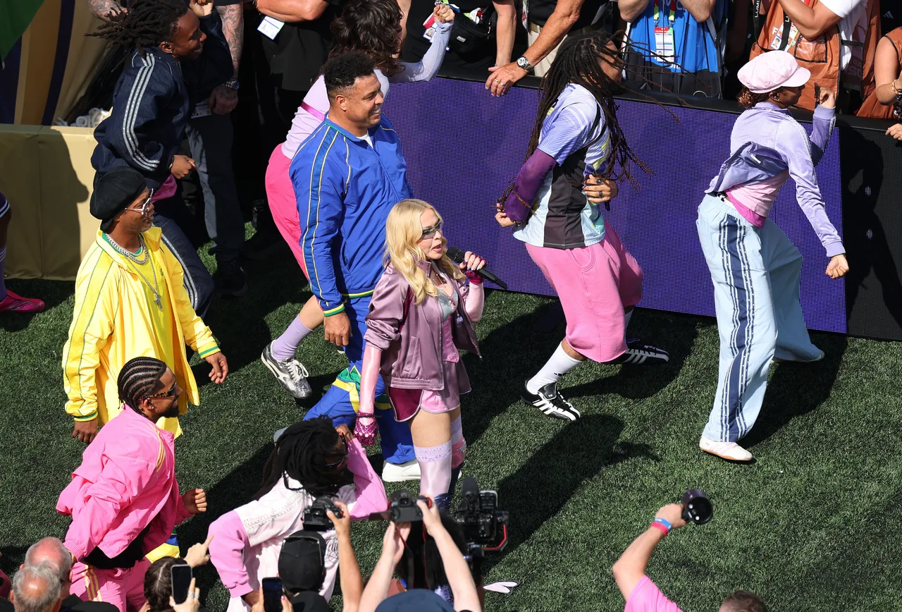 Madonna uses FIFA's global stage to champion education
