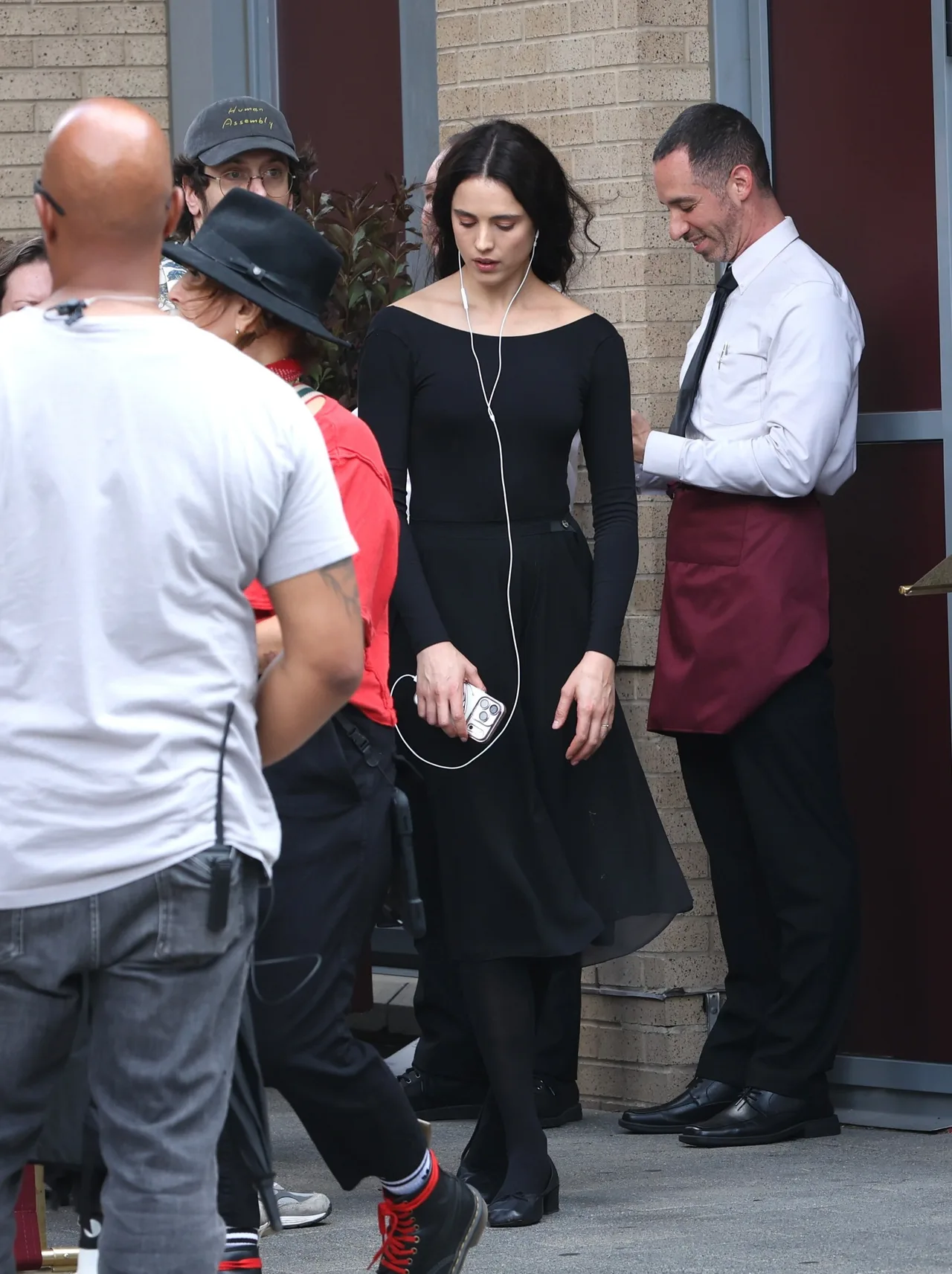 Margaret Qualley films 'Possession' in Jersey City