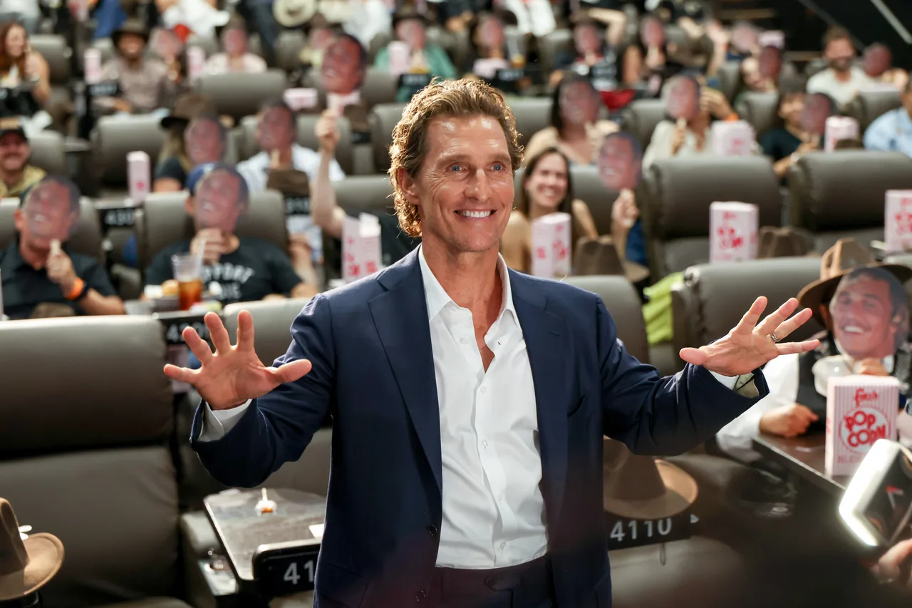Matthew McConaughey expresses gratitude towards the honor