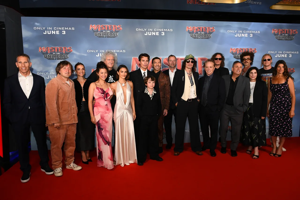 Nicholas Galitzine and Camila Mendes were joined by their younger co-stars