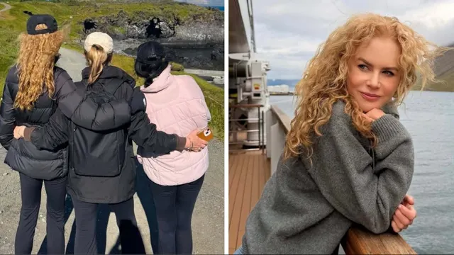 Nicole Kidman shares rare photos from family vacation ft two of her daughters
