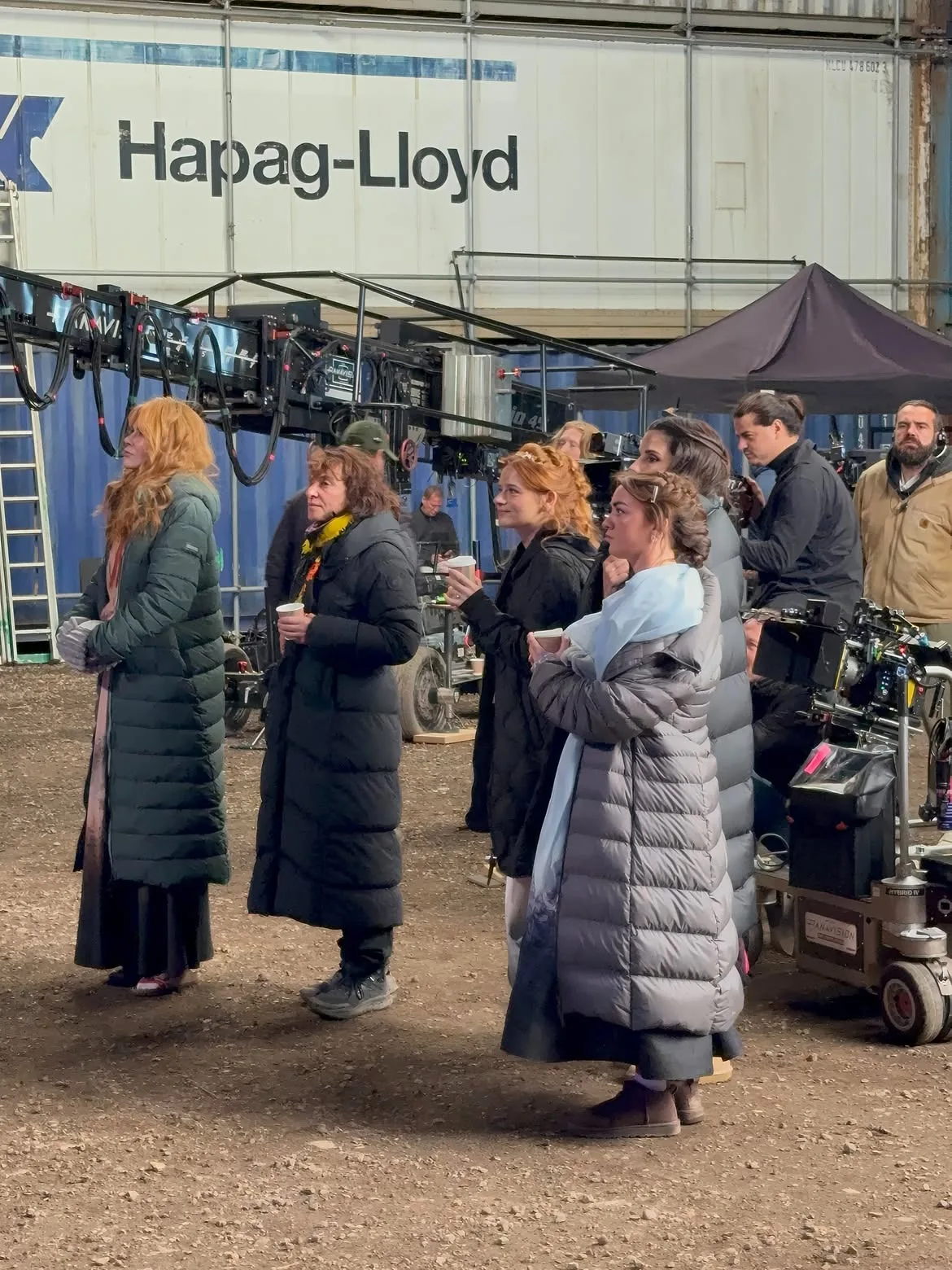 Nicole Kidman watches the magic unfold  with fellow castmates