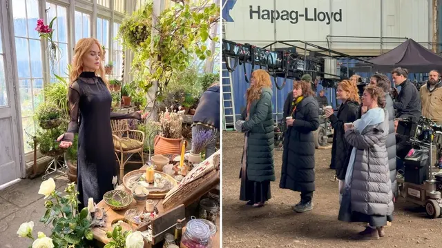 Nicole Kidman shares rare images from 'Practical Magic 2' set in surprise photo dump