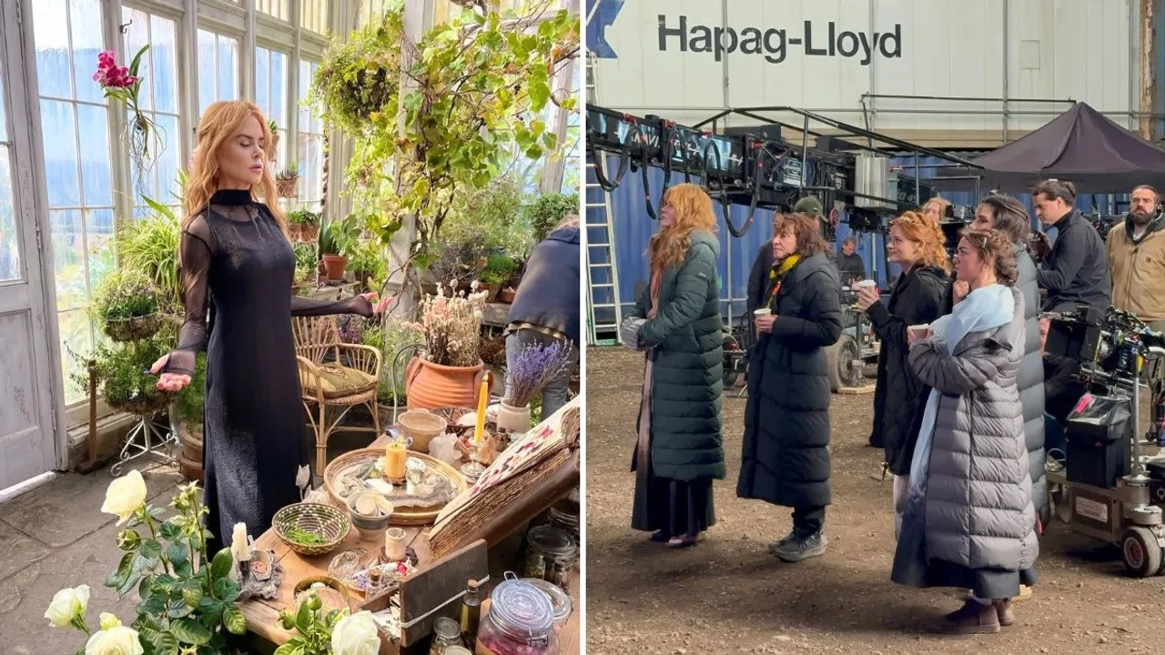 Nicole Kidman shares rare images from 'Practical Magic 2' set in surprise photo dump