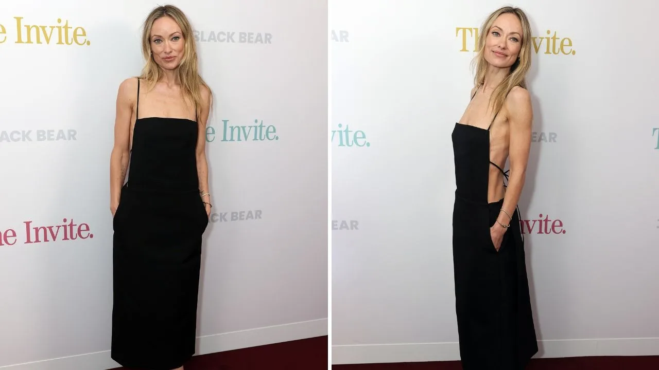 Olivia Wilde shows off striking lean physique at 'The Invite' London premiere after 'Gollum' comparison drama