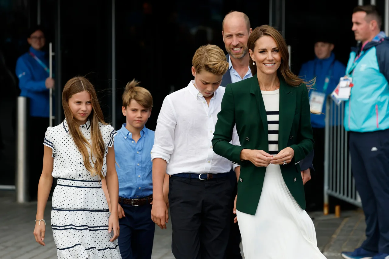 The Wales family enjoys a rare outing at the netball semi-finals