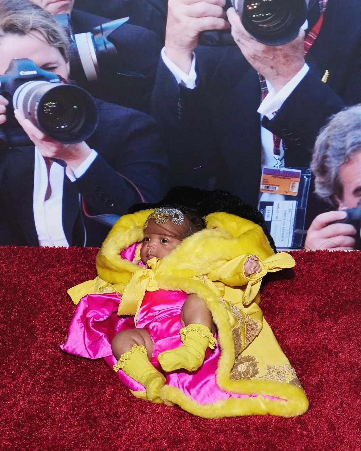 Rocki replicates mom Rihanna's iconic Met Gala dress