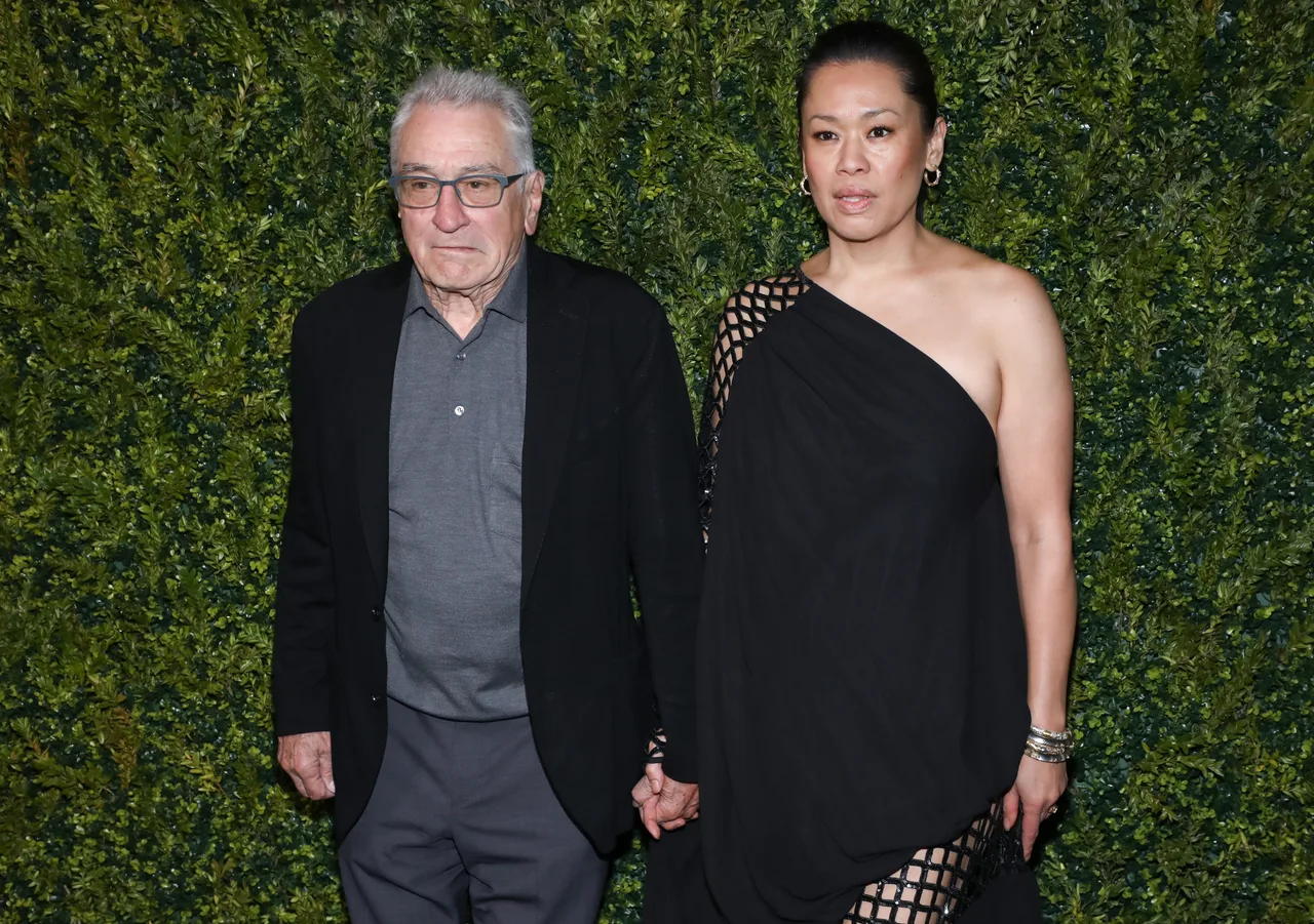 Robert De Niro and Tiffany Chen have a 35-year age-gap