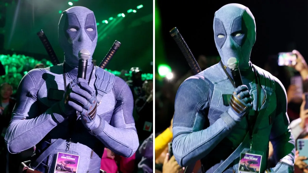 Ryan Reynolds crashes Marvel's Comic-Con panel as denim-clad Deadpool in bid to join 'Avengers: Doomsday'