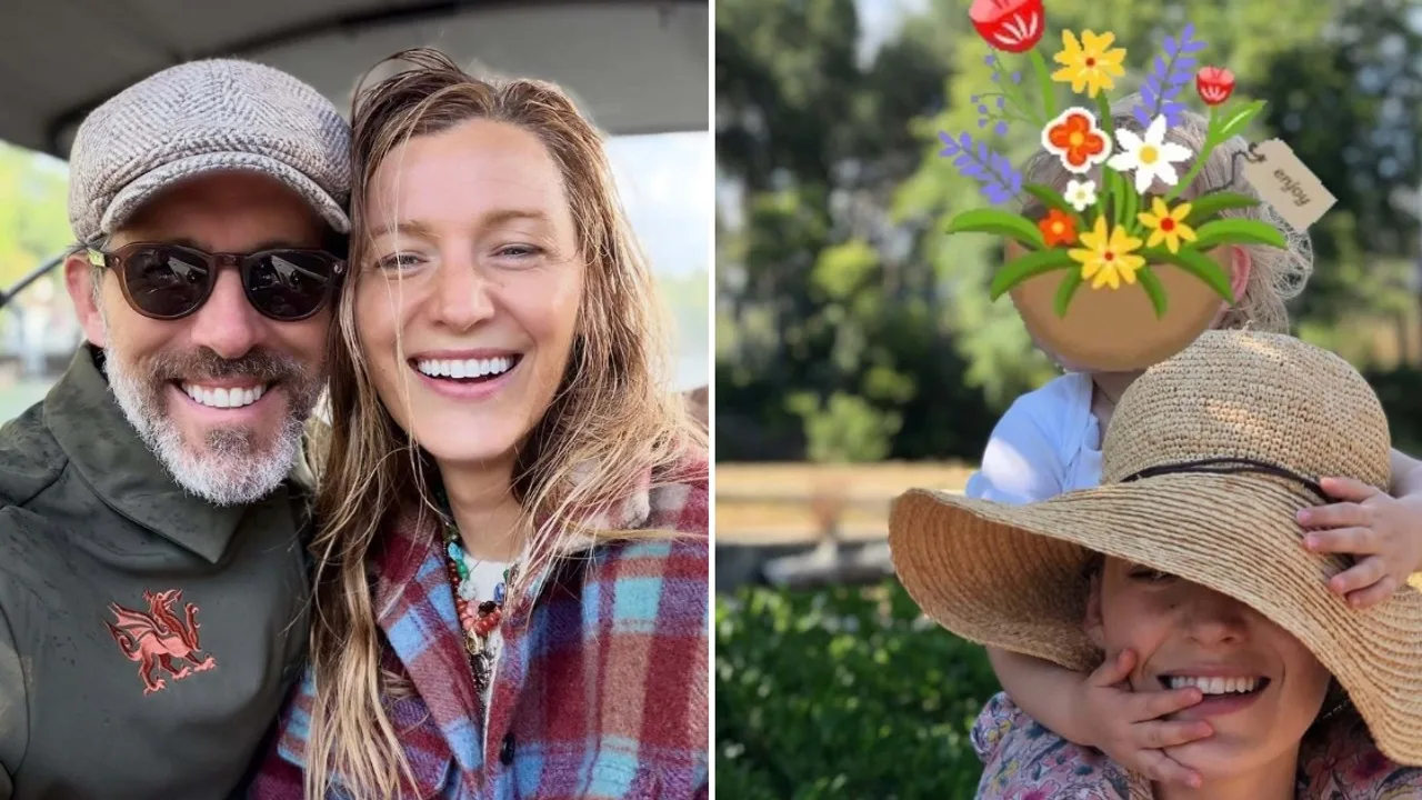 Ryan Reynolds shares rare family photos ft their children for Blake Lively's 39th birthday