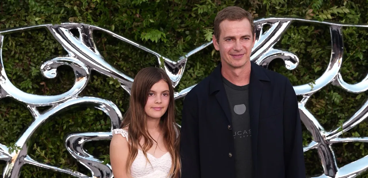 Hayden Christensen keeps it cool as daughter Briar Rose steals the spotlight