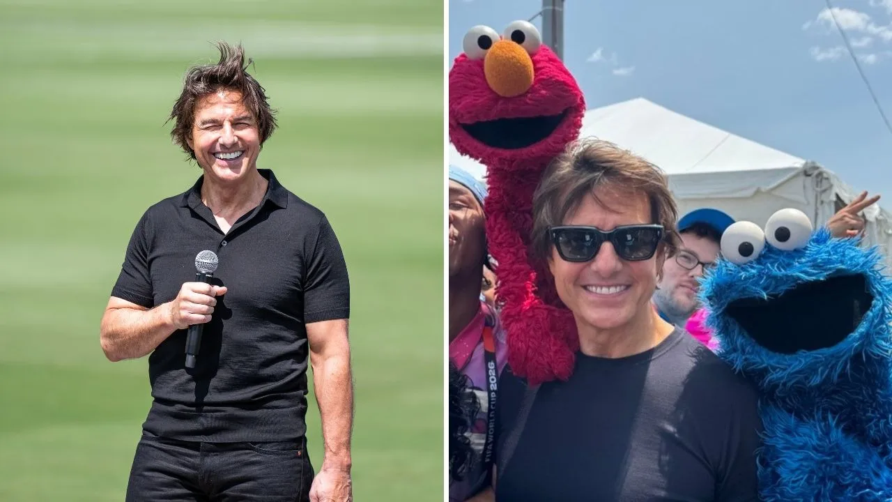 Tom Cruise steals the show at 2026 FIFA World Cup final with inspiring speech and surprise Elmo meet-up
