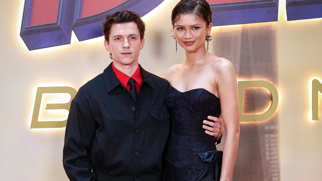 Tom Holland and Zendaya twin in matching ensemble during first red carpet appearance after wedding rumors