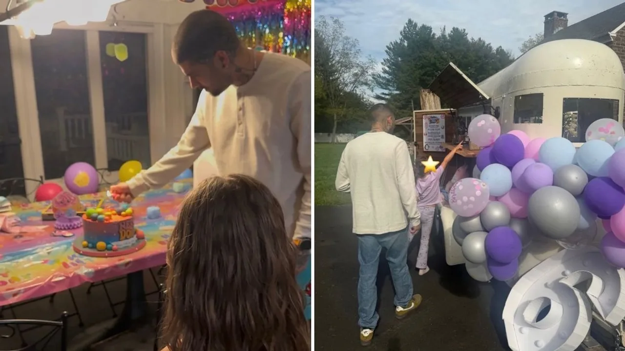 Zayn Malik shares rare photos of his and Gigi Hadid's daughter Khai from her 6th birthday party