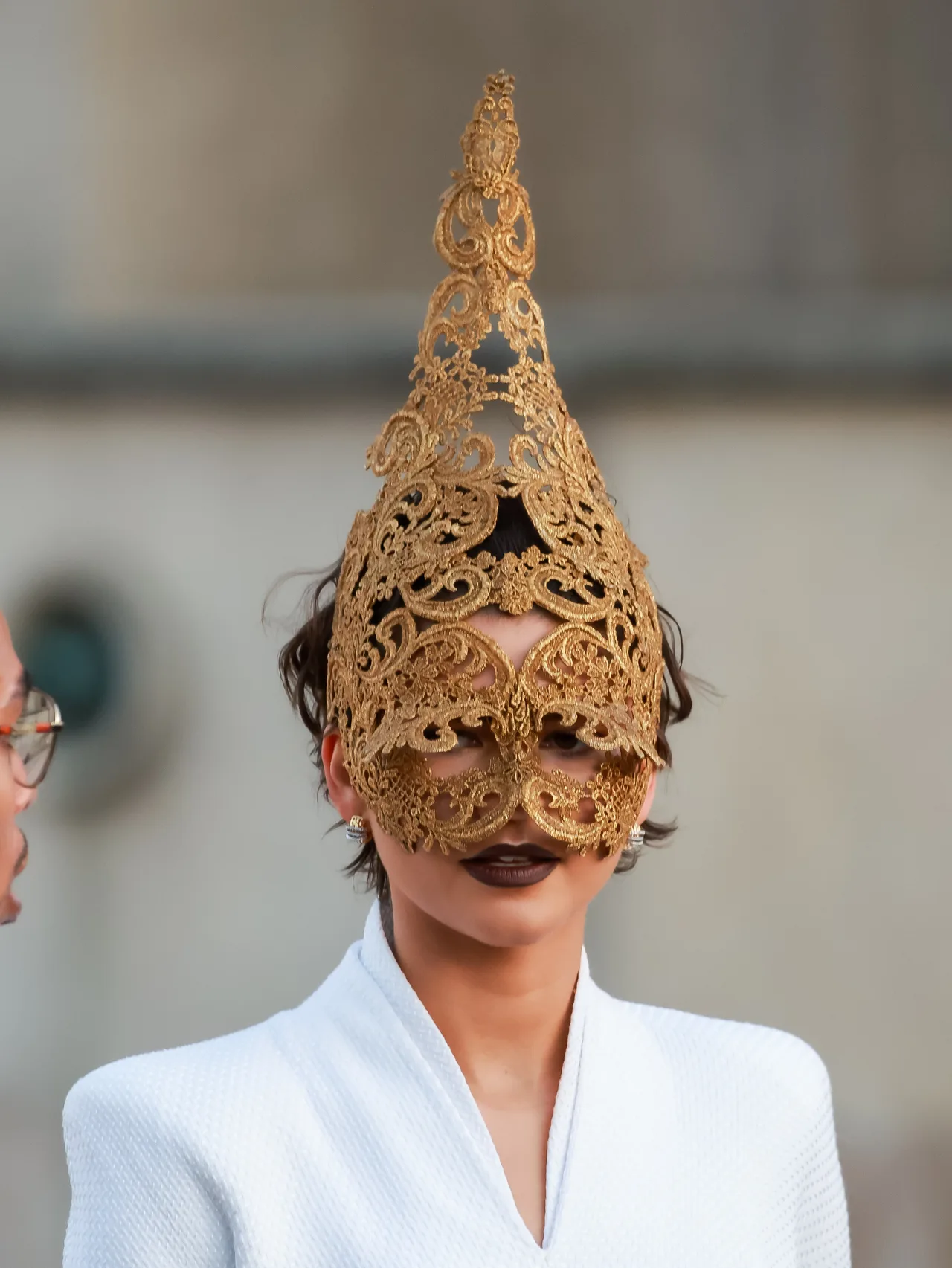 Zendaya's 28-year-old vintage mask gives 'Spider-Man' meets 'The Odyssey' energy