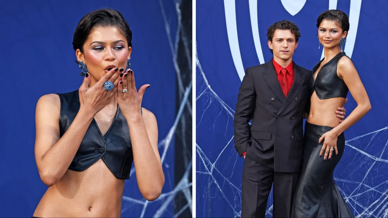 Zendaya flaunts 5-carat diamond engagement ring at 'Spider-Man' event after secret wedding with Tom Holland