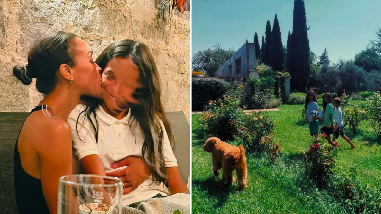 Zoe Saldana shares rare photos of her three children from cozy summer vacation