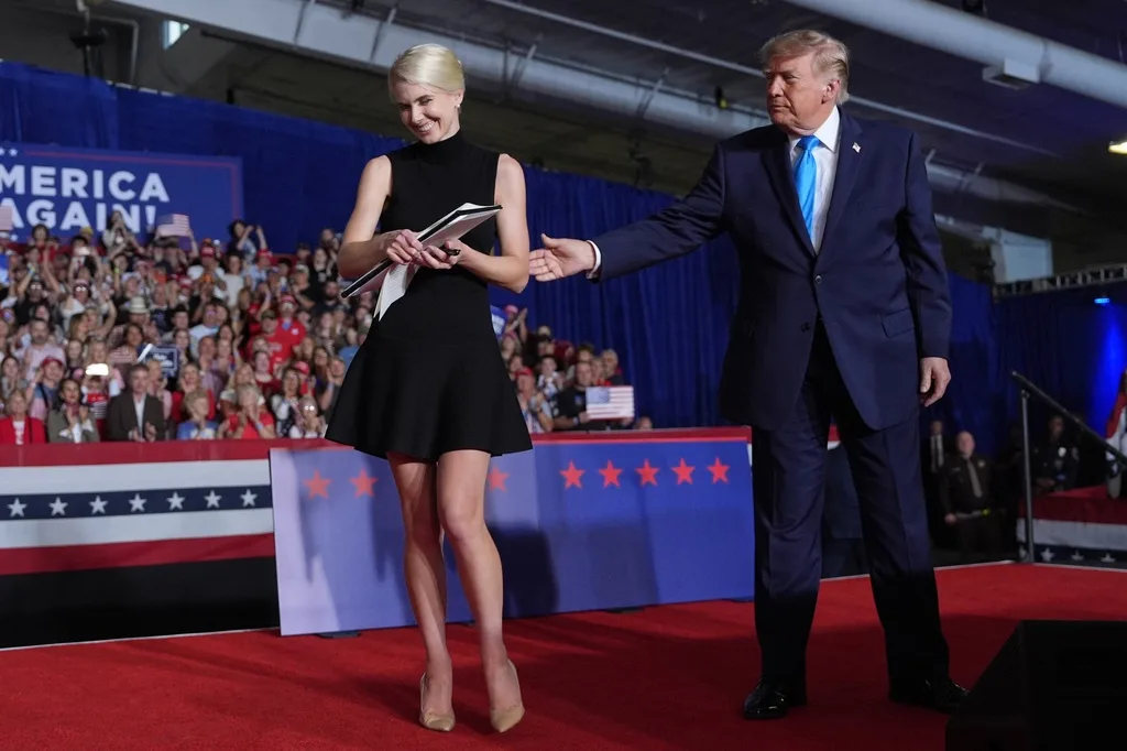 Trump summons ‘perfect’ Natalie Harp to stage