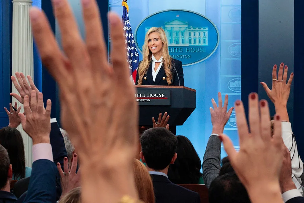 Just three news outlets get questions
