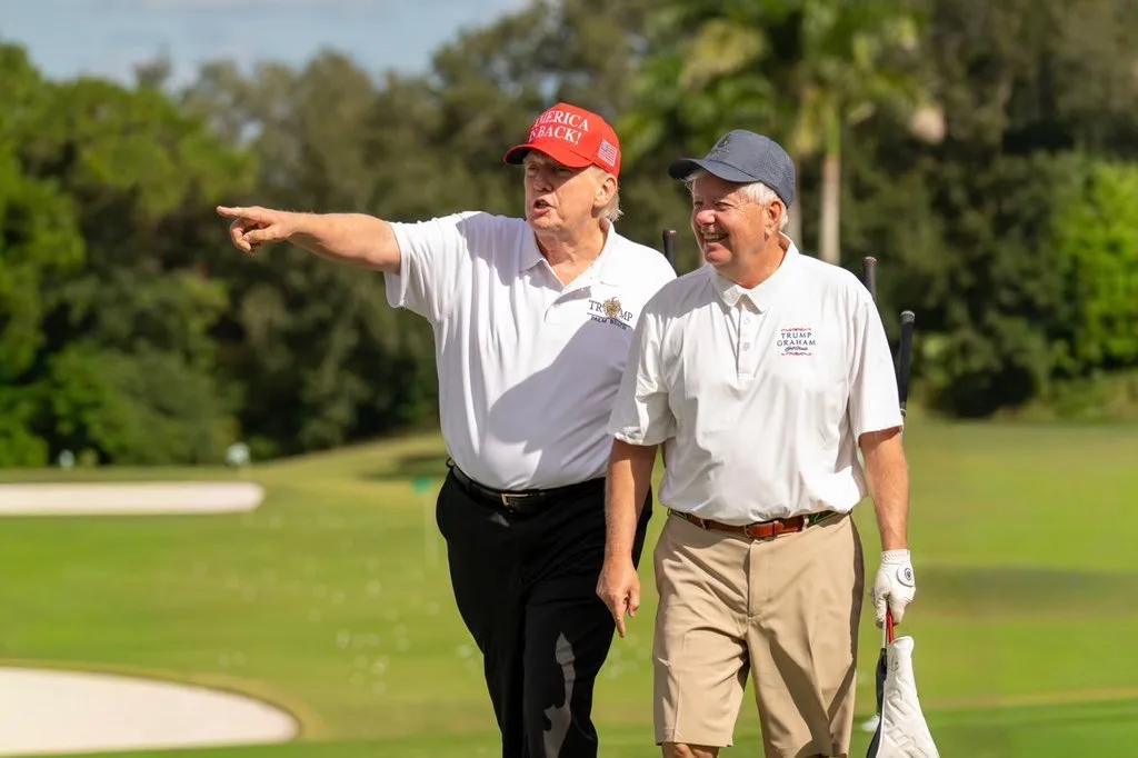 From campaign rivals to golf buddies