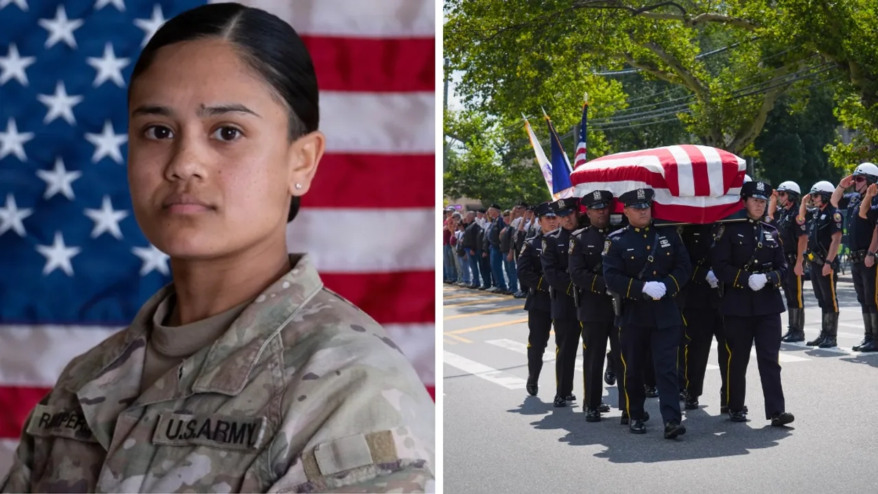 'A real hero': Angel 'Sarah' Rampersad, killed in Iran attack, laid to rest at emotional NYC funeral