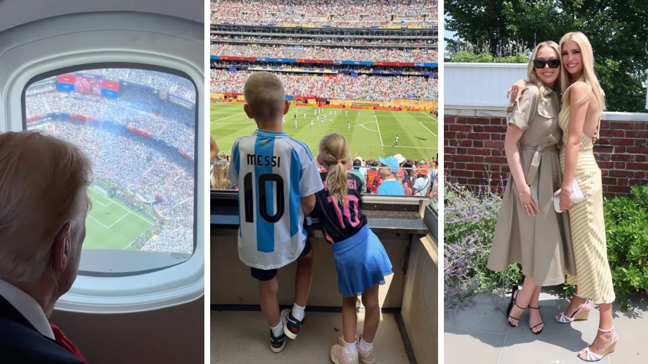 Inside Trump family’s World Cup Final: Ivanka, Lara and Tiffany share candid photos from big day