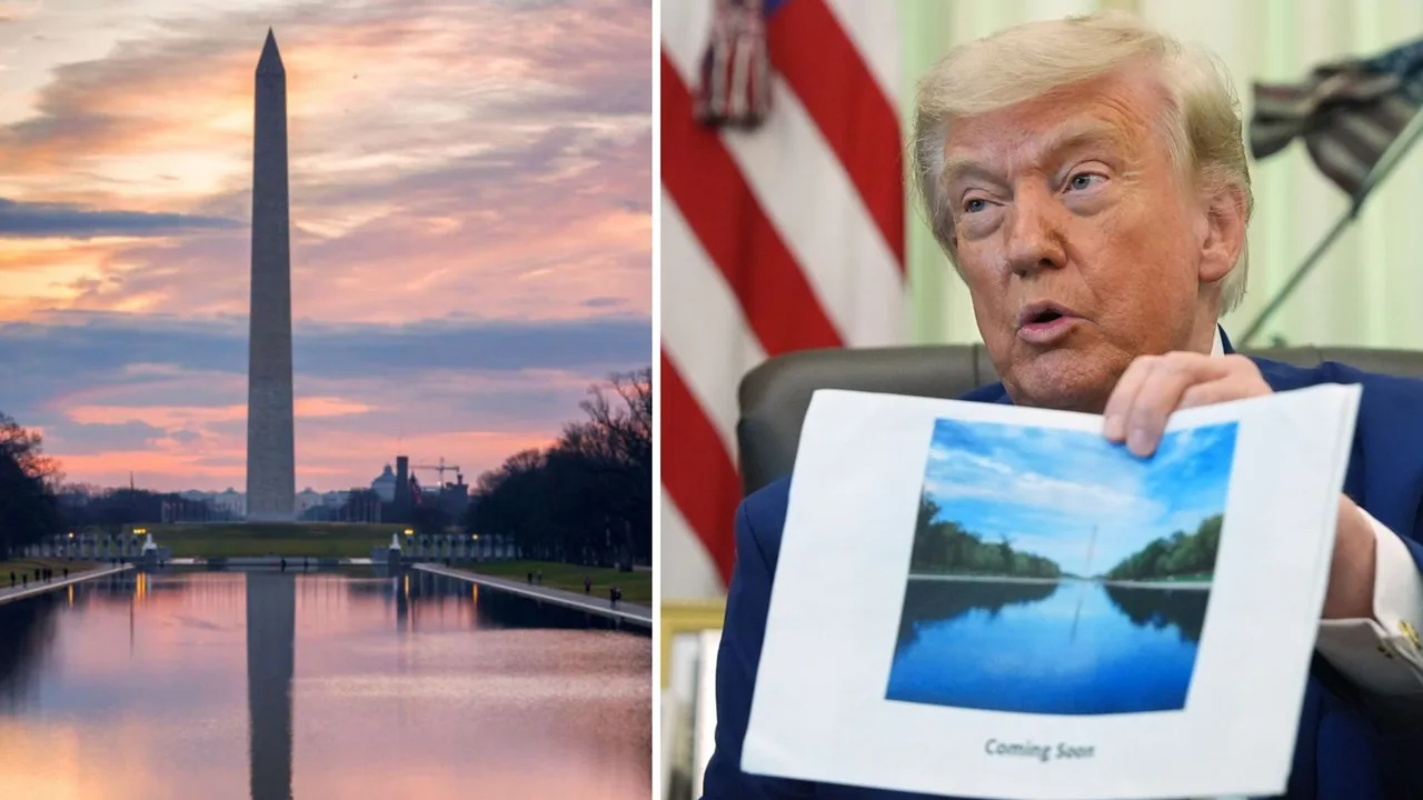 'Bigger than skyscrapers': Trump reveals how Lincoln Memorial Reflecting Pool could look after restoration