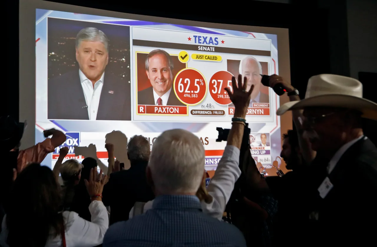 Paxton's supporters rejoice after results